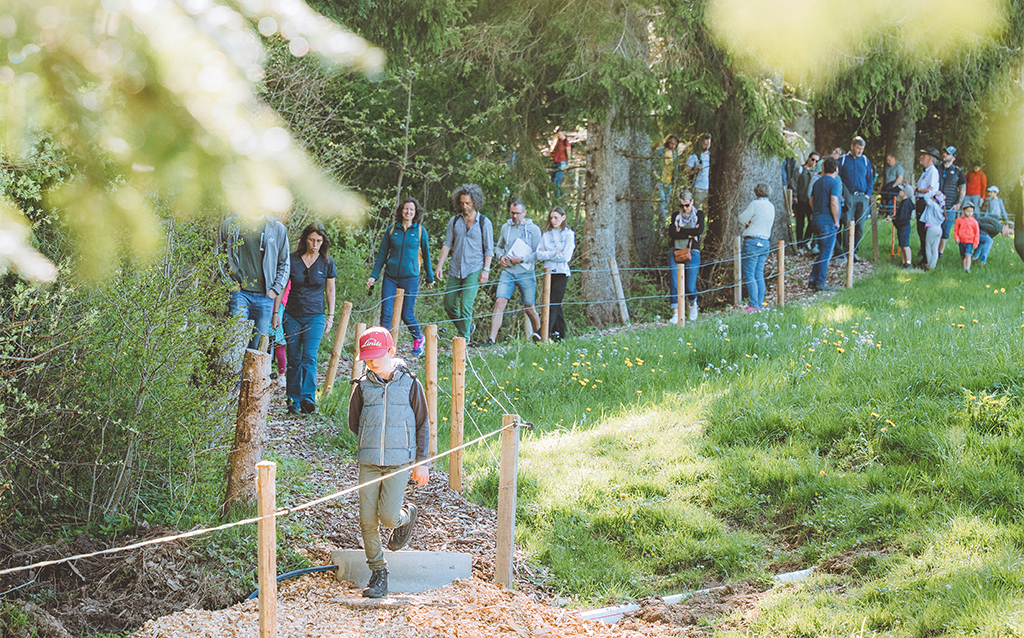 Führung durch den Entdeckungspfad