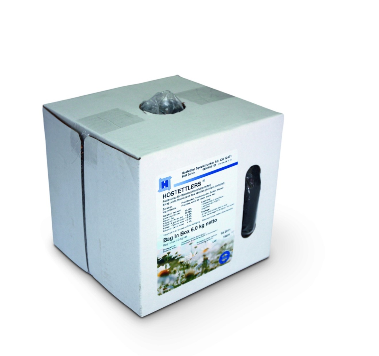 Enzymatisch invertierter Zuckersirup der Firma Hostettler, Bioqualität.