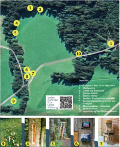 lageplan entdeckungspfad freethebees vaulruz